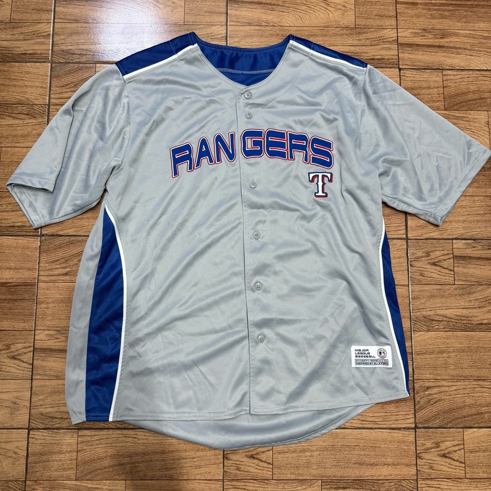 Rangers Gray and Blue Jersey